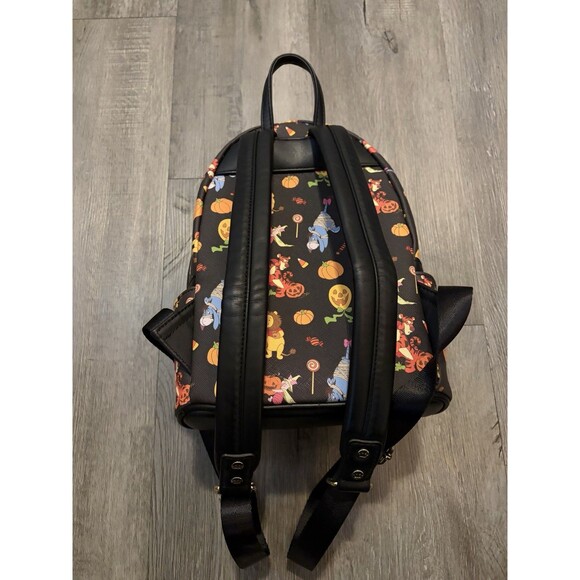 Loungefly Disney Winnie The Pooh Halloween Group GID Mini Backpack With Wallet main image 10
